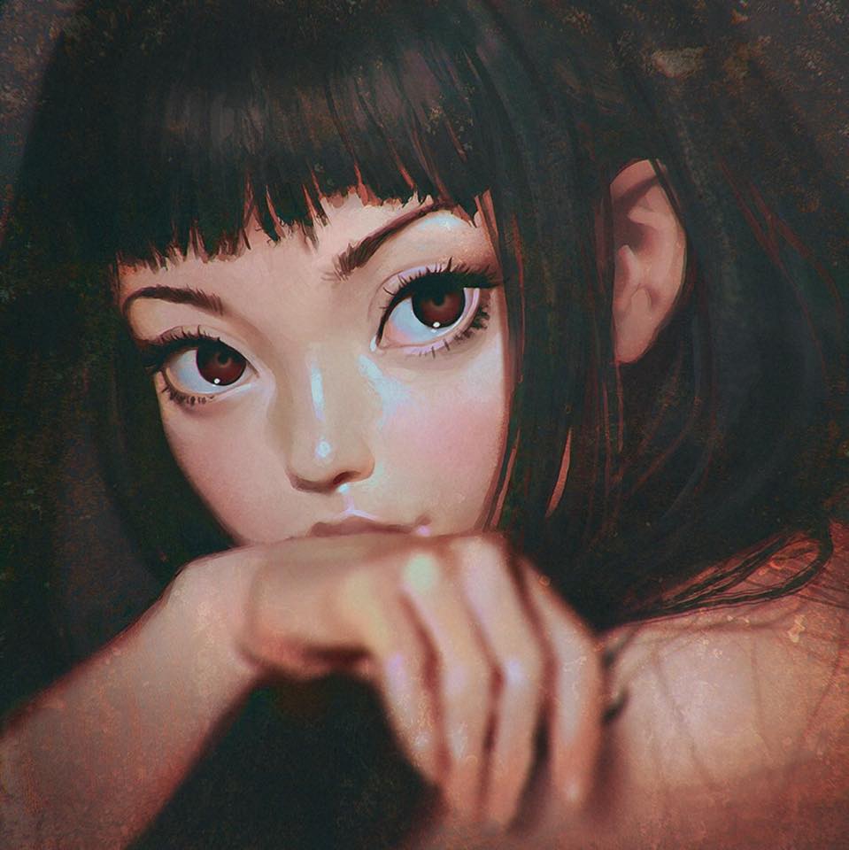 Ilya Kuvshinov – digital illustration