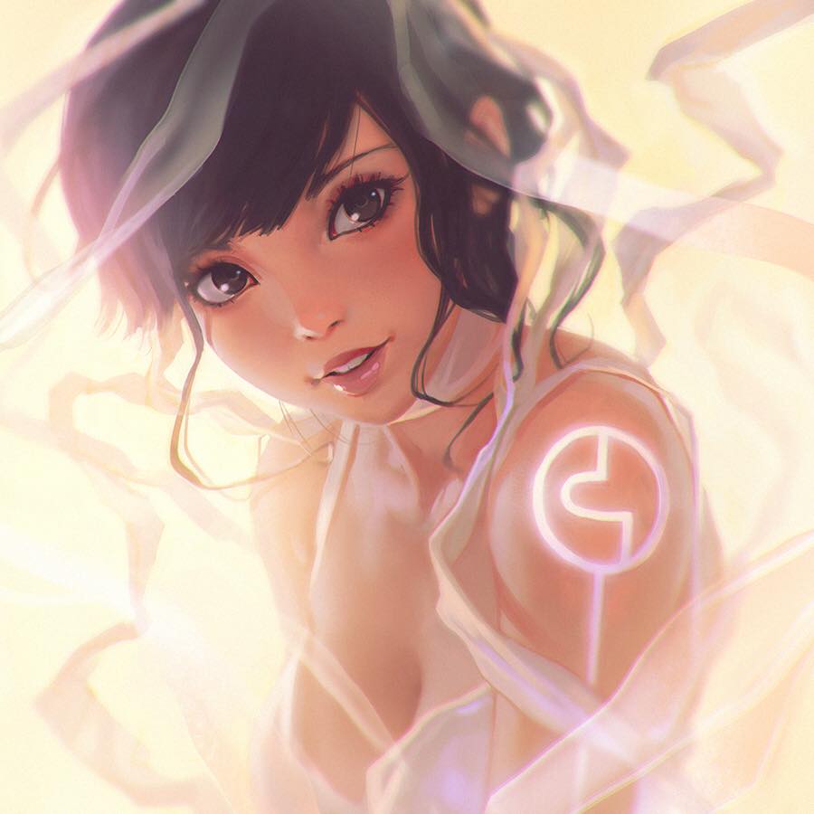 Ilya Kuvshinov – digitale illustration