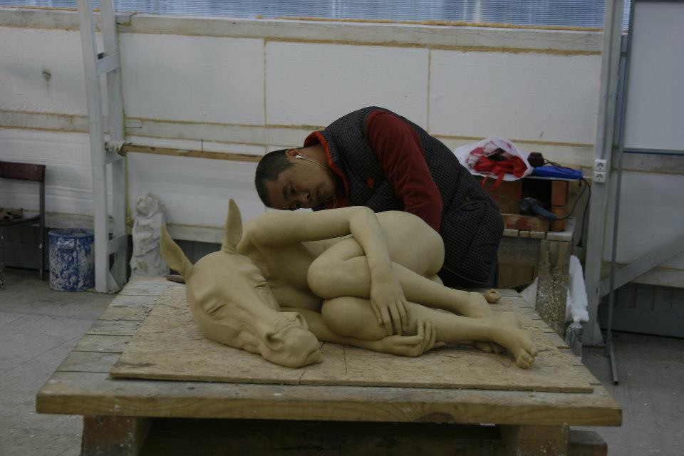 Sihua Qian – sculptures XiangMa series