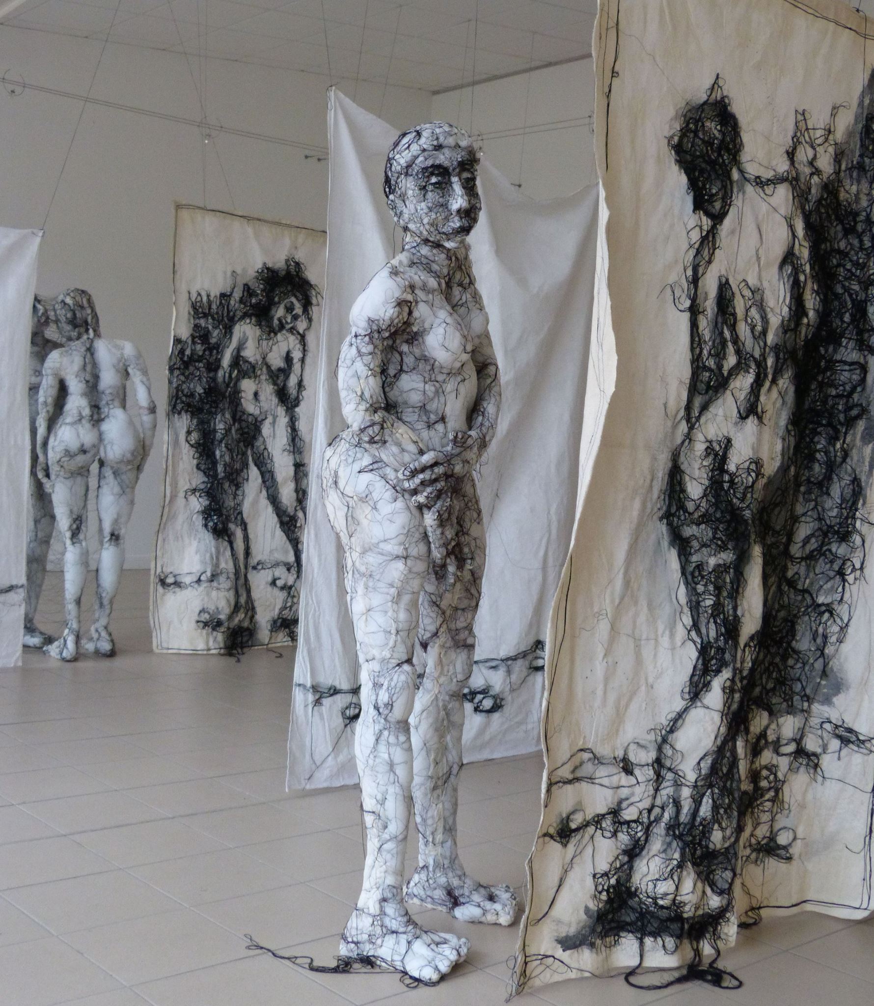 Anne Bothuon – Sculpture Textile art