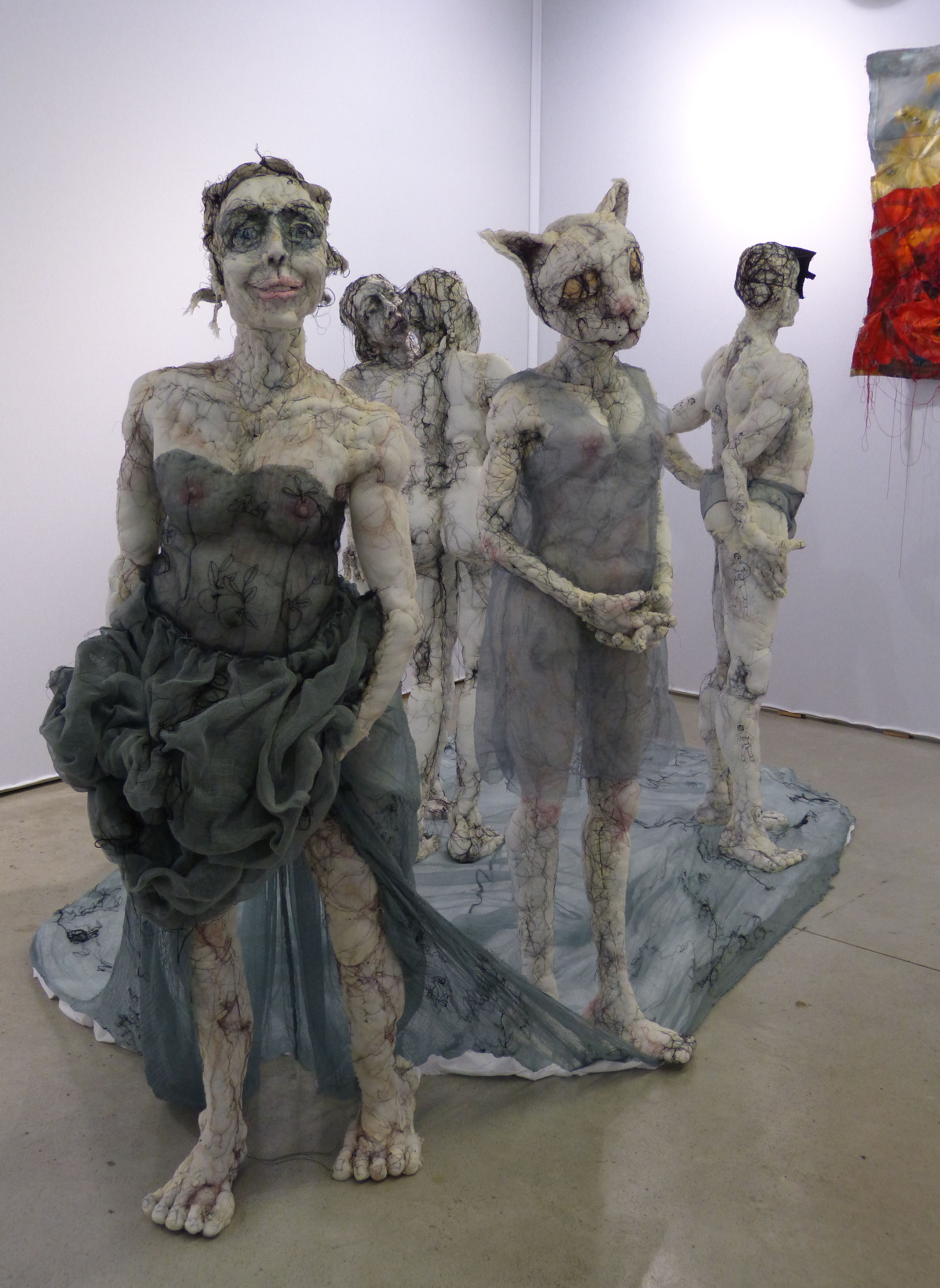 Anne Bothuon – Sculpture Textile art