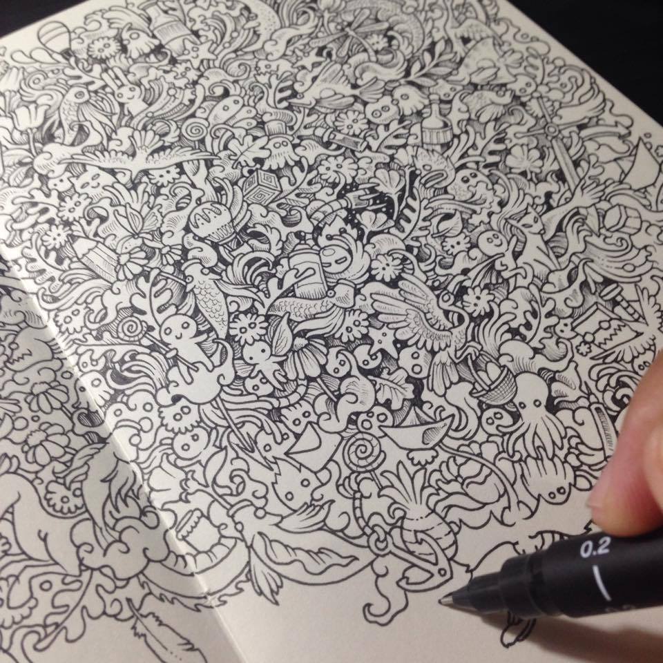 Kerby Rosanes – Sketchy stories illustration