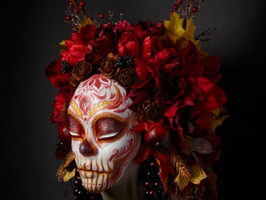 Krisztianna Ortiz -Trophee sculpture – Crimson Harvest Muertita