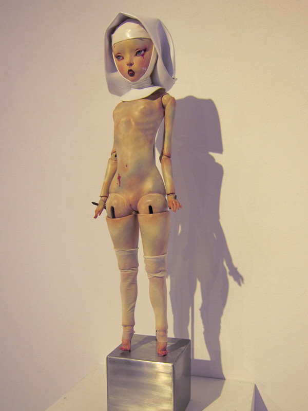 Miura Etsuko – Dolls Sculptures  (photo : lil miss sticky kiss)