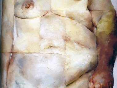 Jenny Saville – Hybrid, 1997, Oil on canvas, 274.3 x 213.4 cm