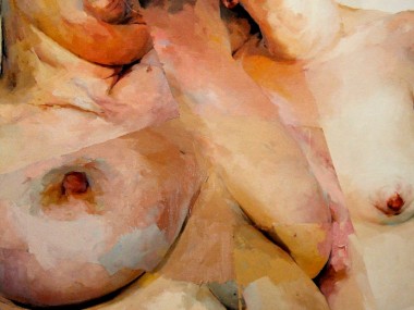 Jenny Saville – Oil on canvas