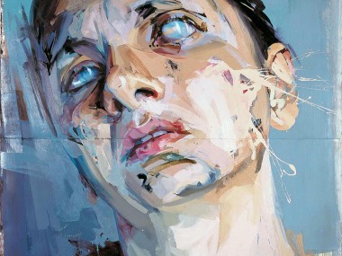 Jenny Saville – Rosetta 2, 2005-2006, Oil on paper laid on board, 249 x 185 cm