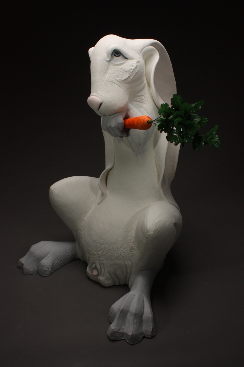 Chris Riccardo – Sculpture – The White Rabbit