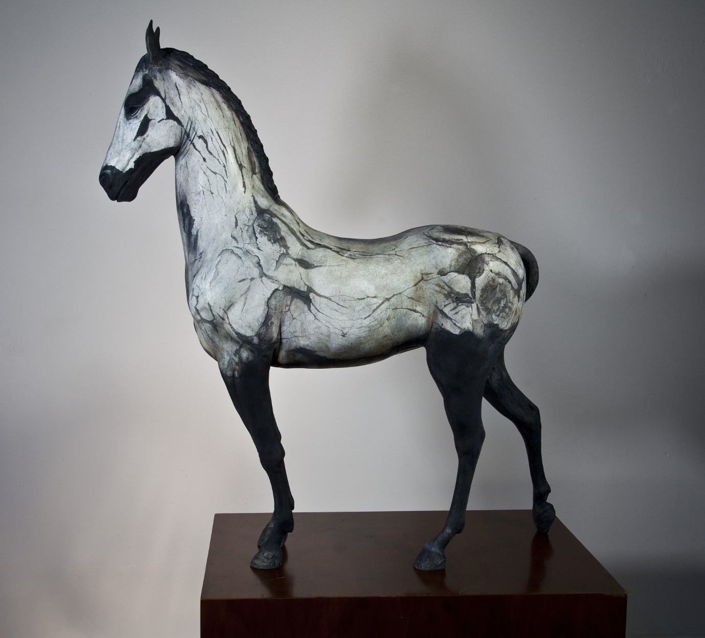 Neil Clifford – Spirit Within – Sculpture – Plaster on Stainless Steel