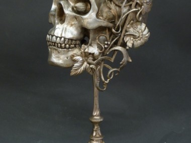 Gonzal – Sculptures steampunk crânes – hommes augmentés
