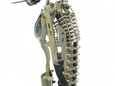 Jeremy Mayer – Typewriter assemblage sculpture – Penguin III