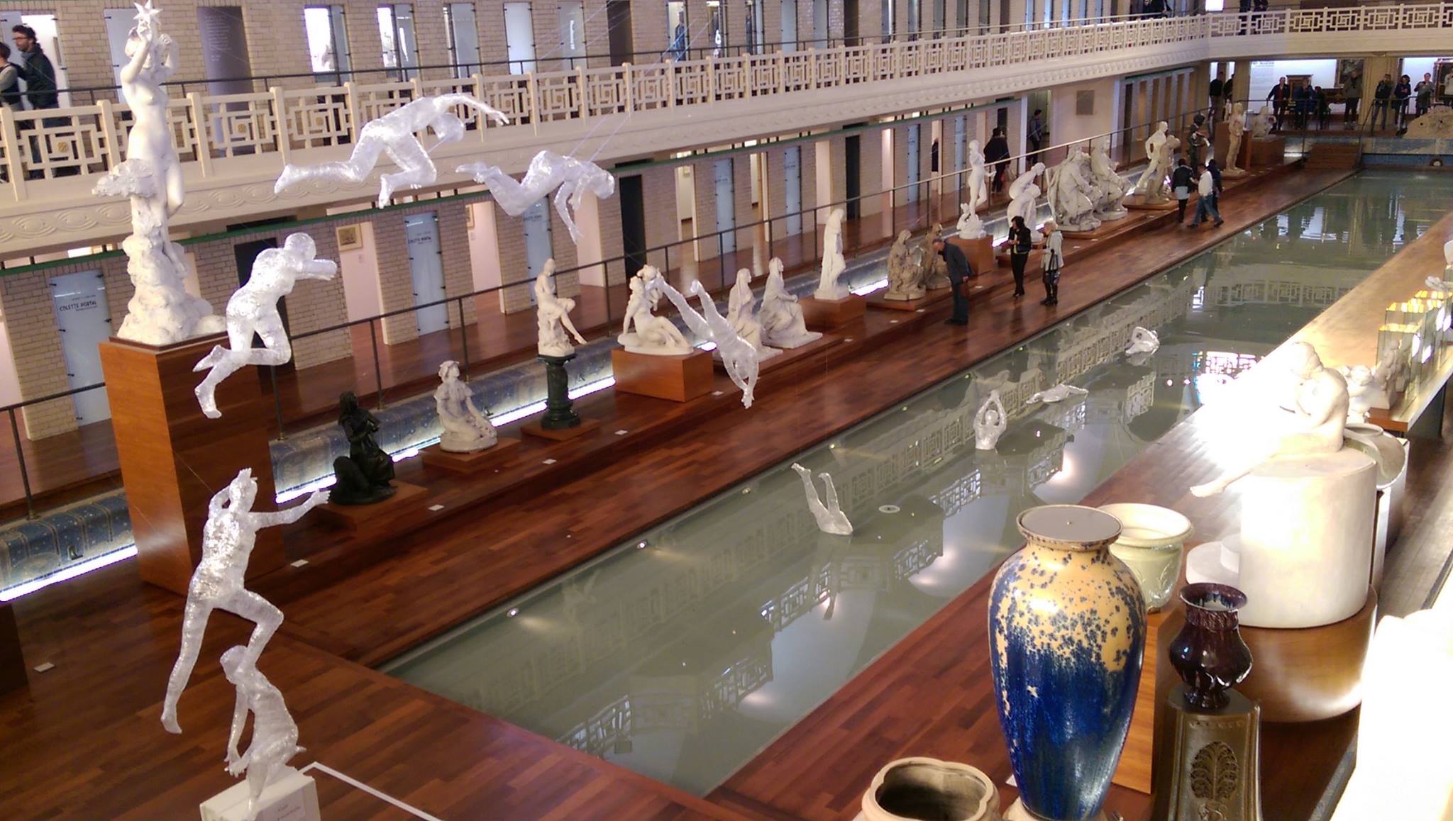 ESAAT – Installation Musée de la Piscine Roubaix – sculptures