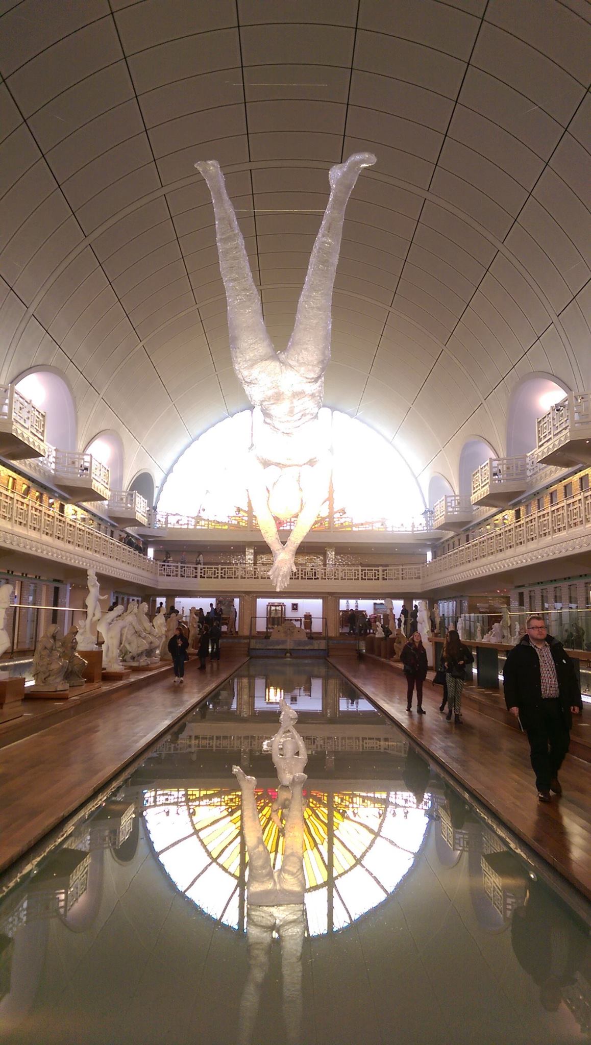 ESAAT – Installation Musée de la Piscine Roubaix – sculptures 2016