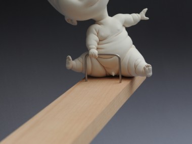 Johnson Tsang – Sculpture « We Luv U Dad! »