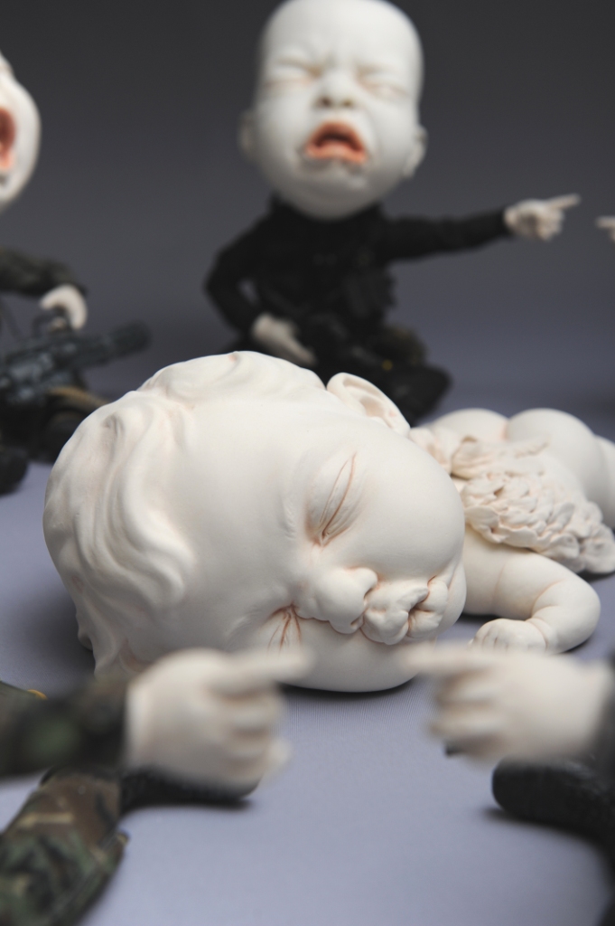 Johnson Tsang – Sculpture « Who Did it? Again! »