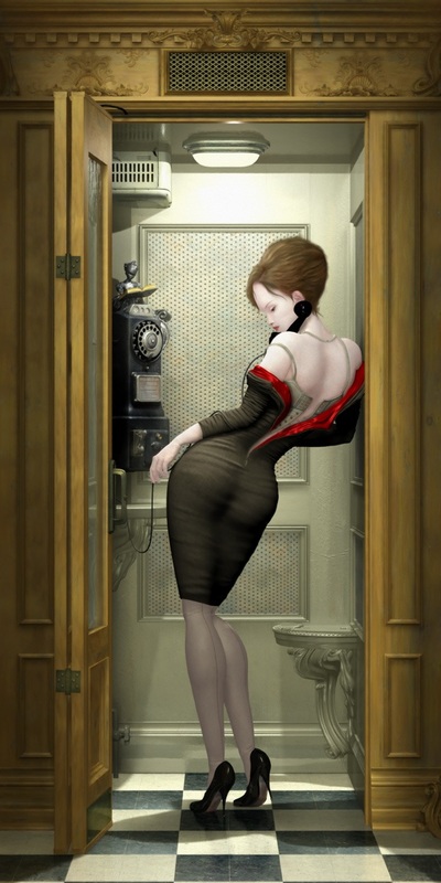 Ray Caesar – Digital art – Night call