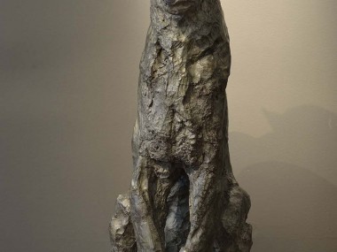 Patrick Villas – Sculptures – Léopard assis – Bronze – 90 x 55 x 40 cm