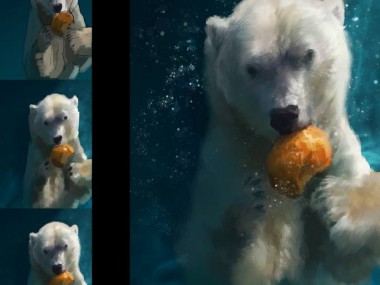 faye hsu – digitale illustration bear