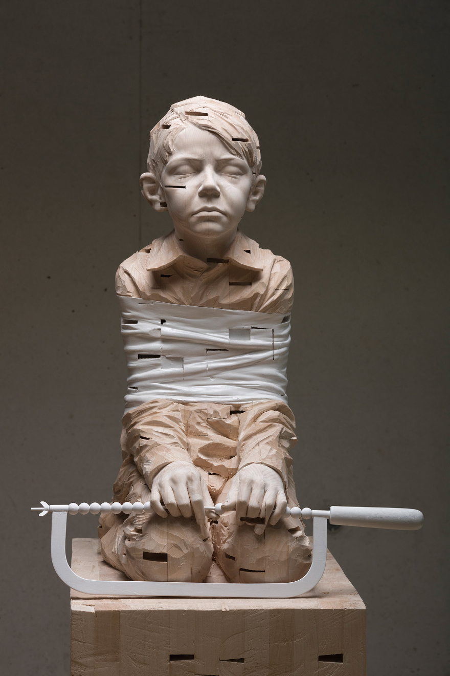 Gehard Demetz – Wood sculptures