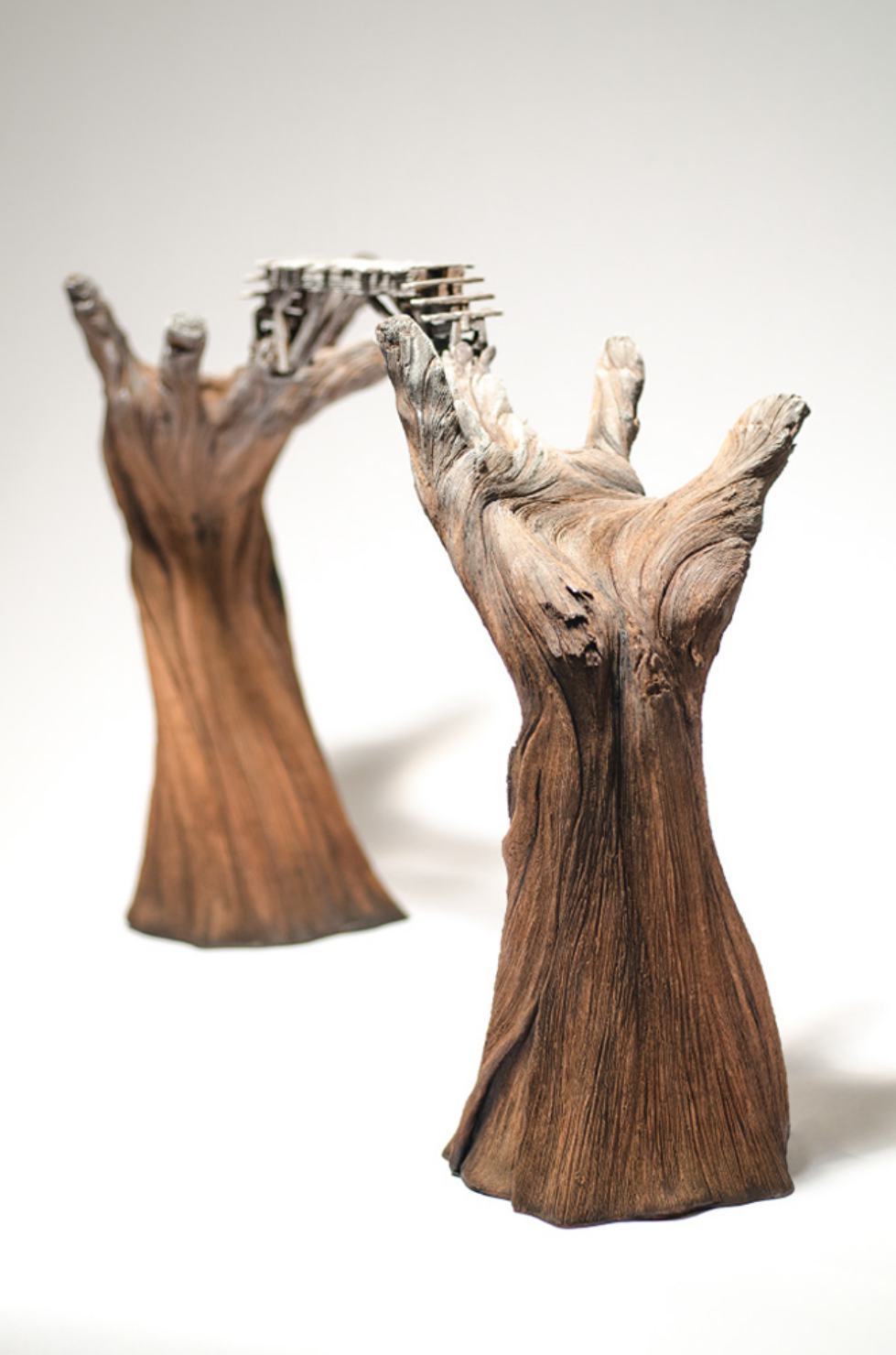 Christopher David White – Going Hand In Hand – Sculpture