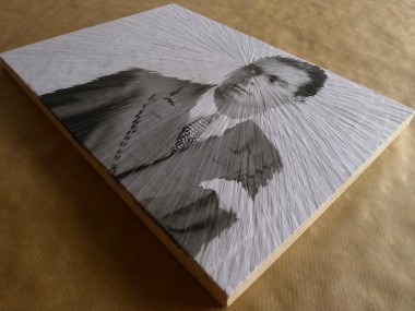 Lola Dupré – Paper collage – Cristobal Balenciaga