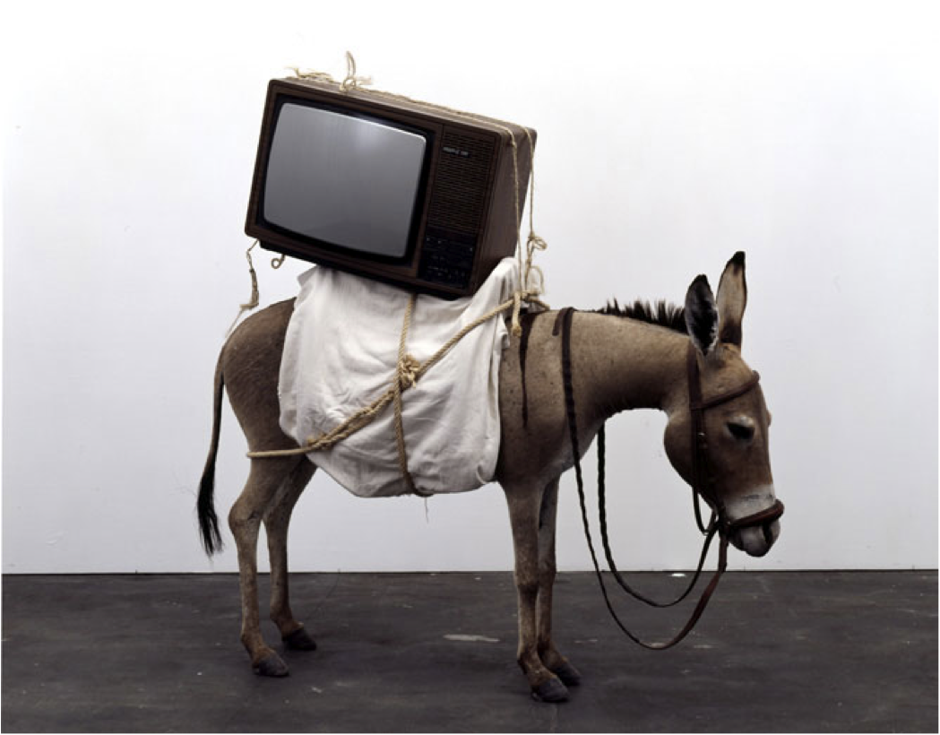 Maurizio Cattelan – Donkey