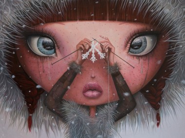 Adrian Borda – You’ll never melt on me again – oil on canvas 60 x 80cm