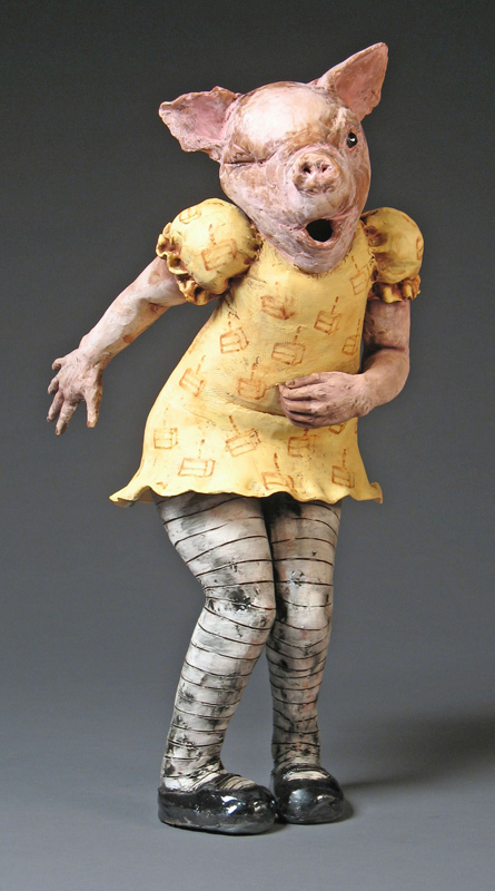 Magda Gluszek - Too Much Cake, 2006, terracotta