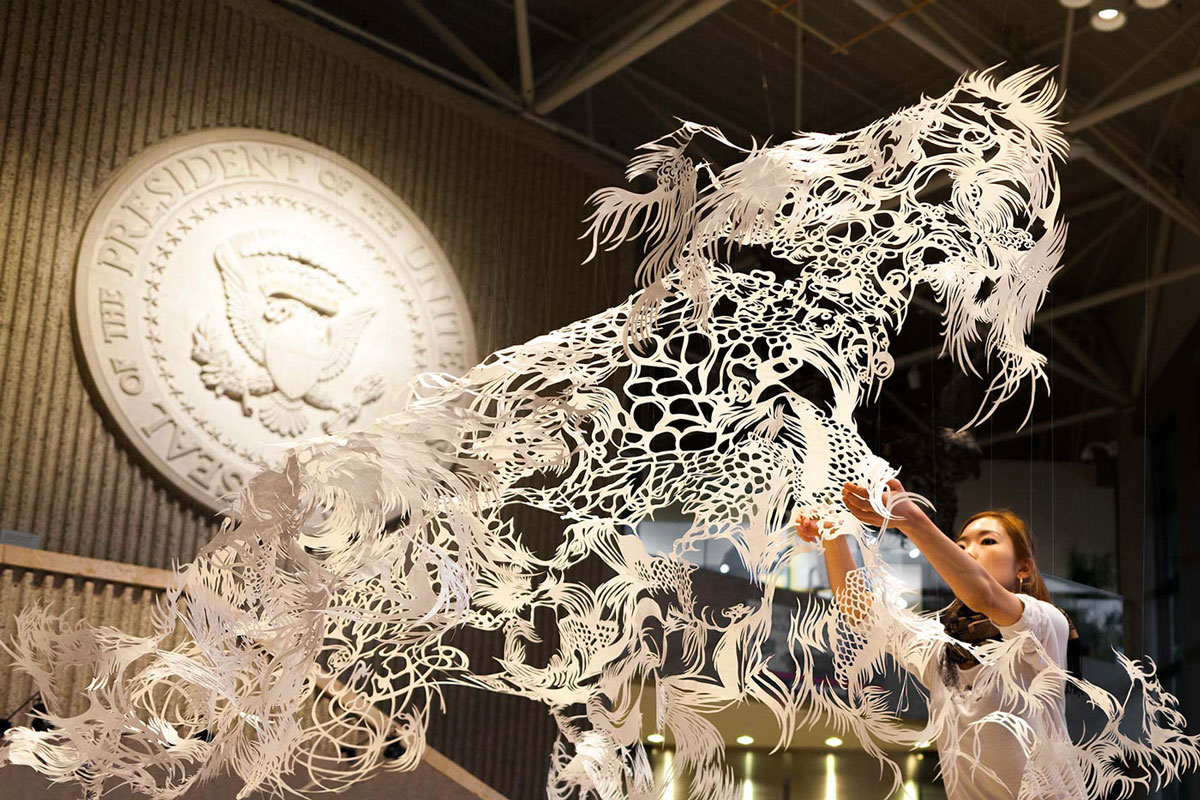 Nahoko Kojima – Paper cut art