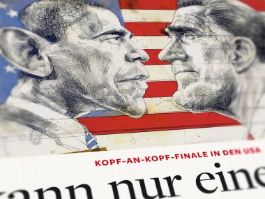 Frank Hoppmann – caricature satirique – Obama