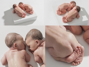 Sam Jinks – Silicone, pigment, resin, human hair – 36 x 36 x 18cm-2012.