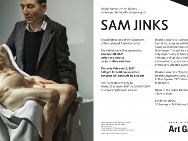 Sam Jinks exhibition Melbourne 2017