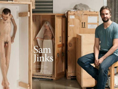 sam jinks – sculptor portrait