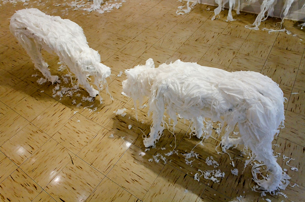 Plastic Bag Sculptures – Khalil Chishtee