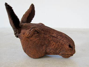 Dorcas Casey – Sculpture – Mule bronze