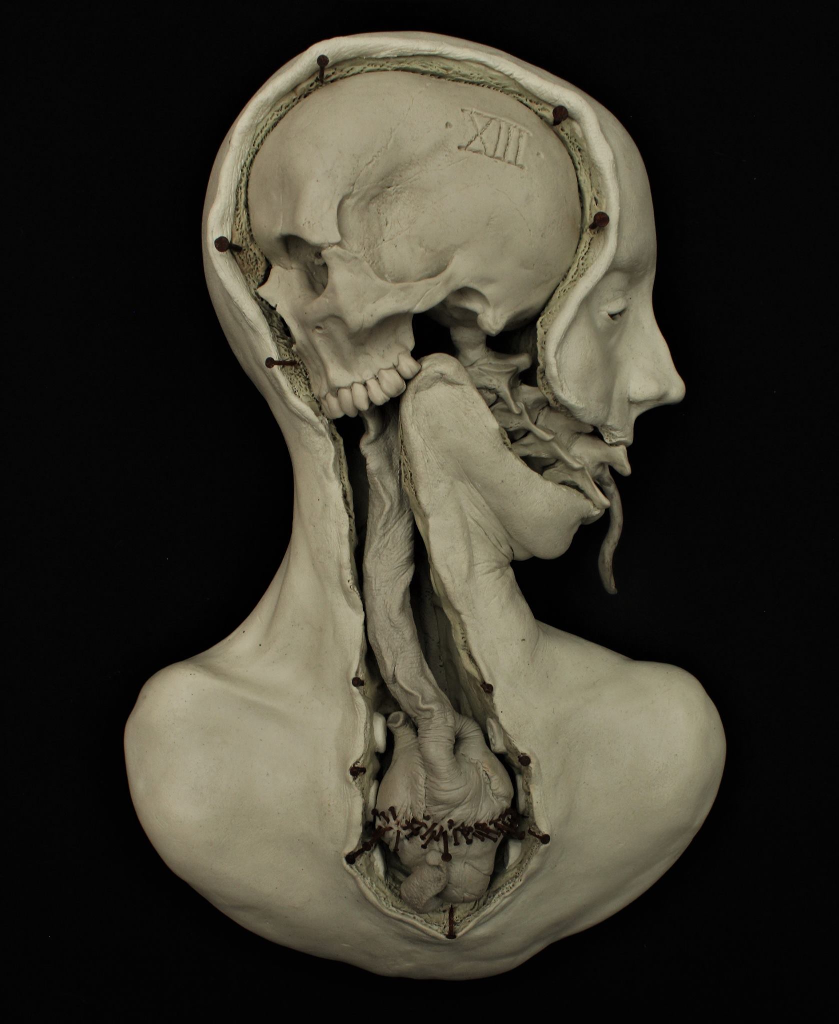 Emil Melmoth, Sculptures – Death as The Arcane XIII (Transfiguration)