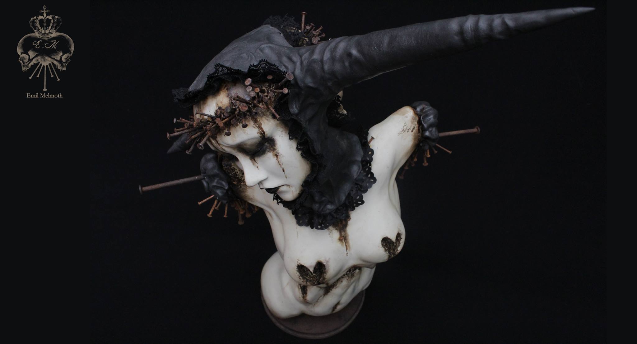 Emil Melmoth, Sculptures