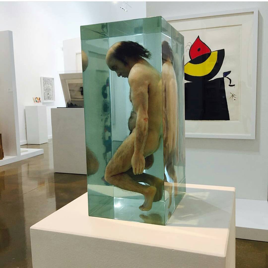 Hyper realistic Sculpture by artists Santissimi