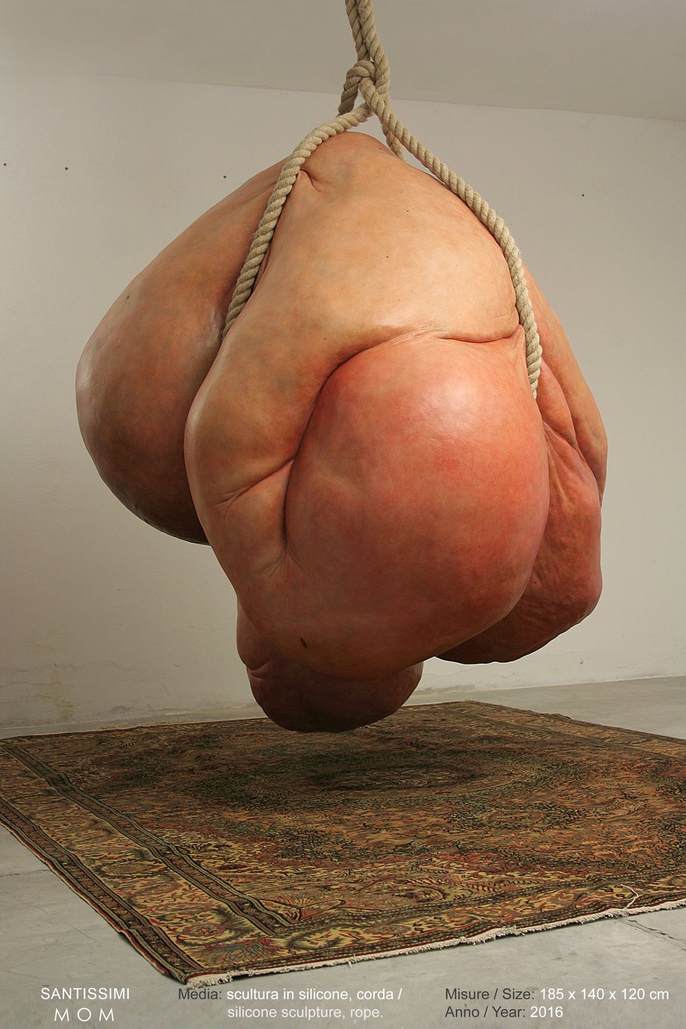 Hyper realistic Sculptures Santissimi MOM 2016