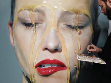 Mike Darkas – Hyper-realistic paintings portrait