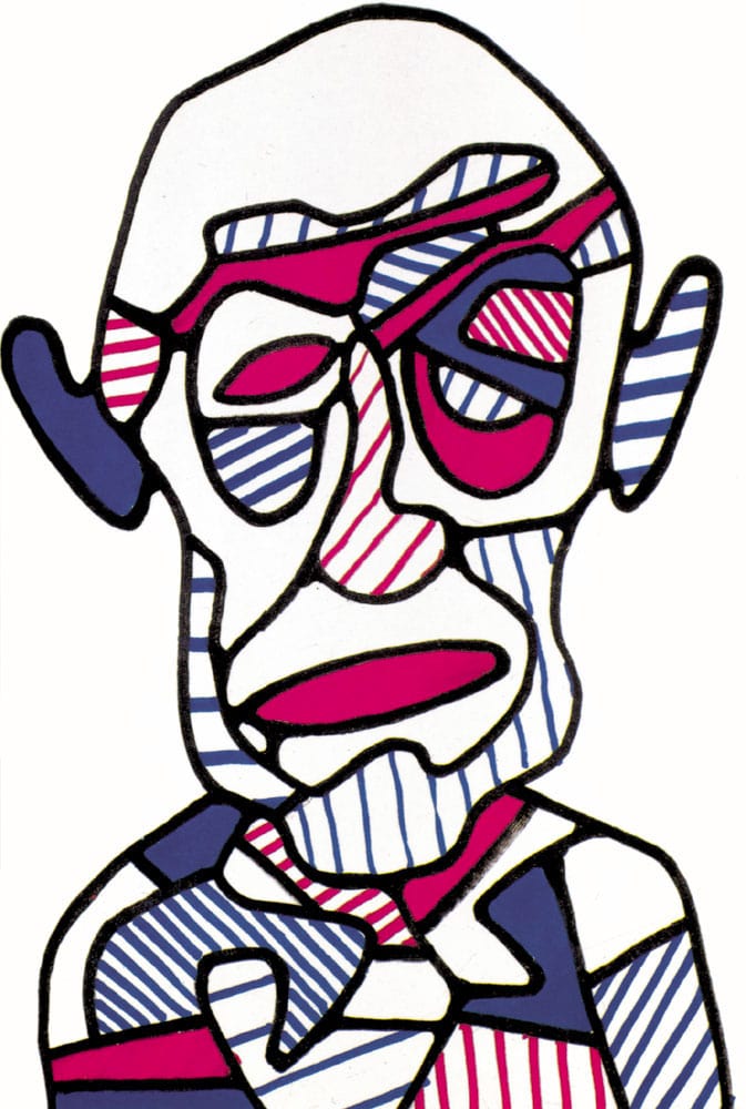 Jean Dubuffet, Autoportrait VI