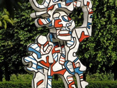 Jean Dubuffet – Le Bel costumé 1973 – Résine époxy, peinture polyuréthane