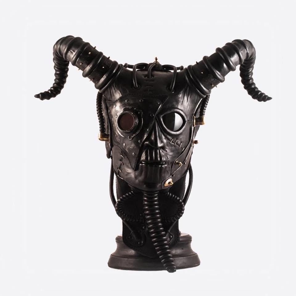 Bob Basset – Sculpture art leather mask
