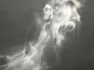 Ter Ars Zawitkowska – White charcoal and pastel on paper