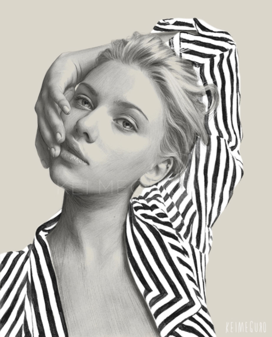 Kei Meguro drawing #art – Scarlette Johanson