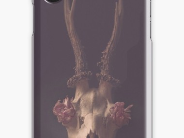 deer skull iphone samsung skins society6
