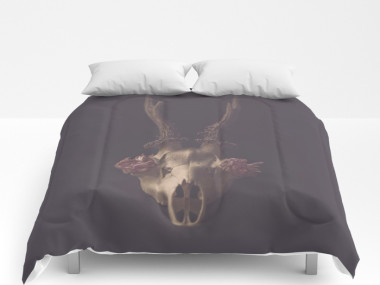 deer-skull-still-life comforters