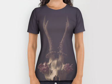 Deer skull – still-life-print-shirts