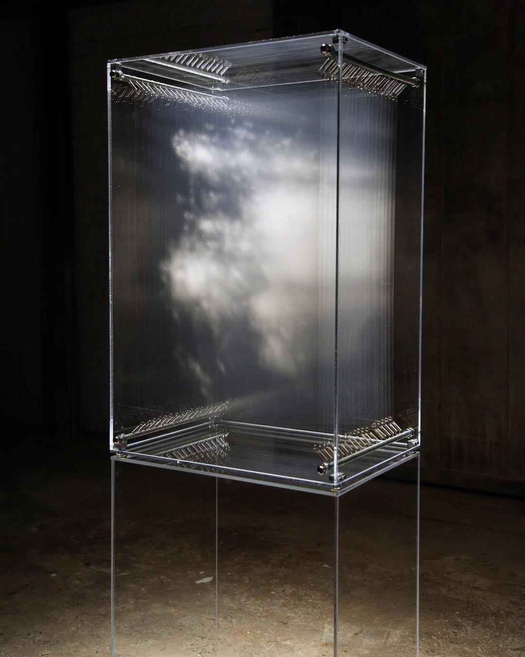 Data by David Spriggs – Painted layered transparent sheets