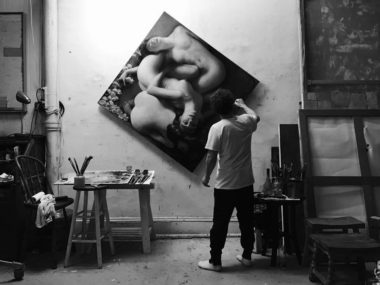 Christopher Pugliese – Painting studio